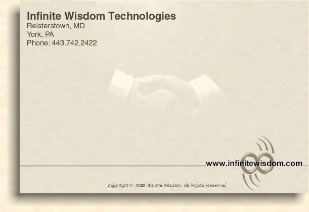 A Handshake, our symbol of committment to customer satisfaction
